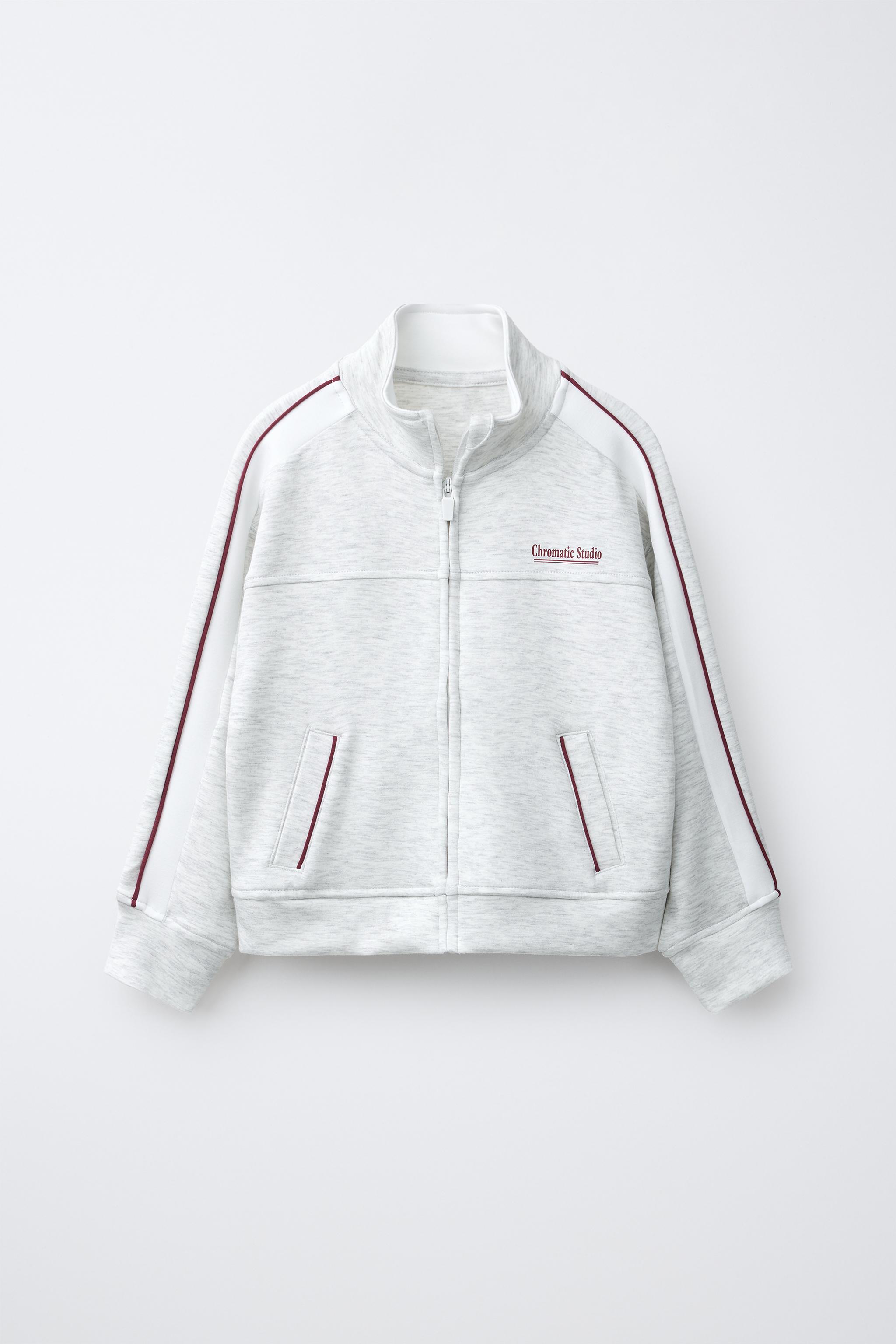 SPORTY ZIP SWEATSHIRT